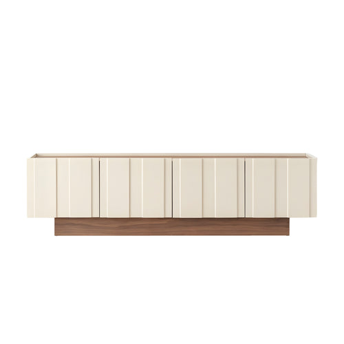 MUEBLE TC OBI. NOGAL Y BEIGE BRILLO