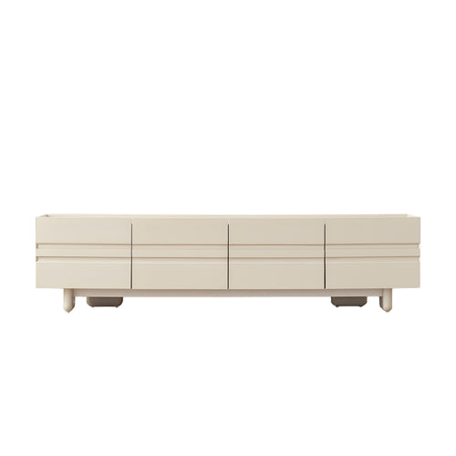 MUEBLE TV EO. CERÁMICO Y BEIGE BRILLO