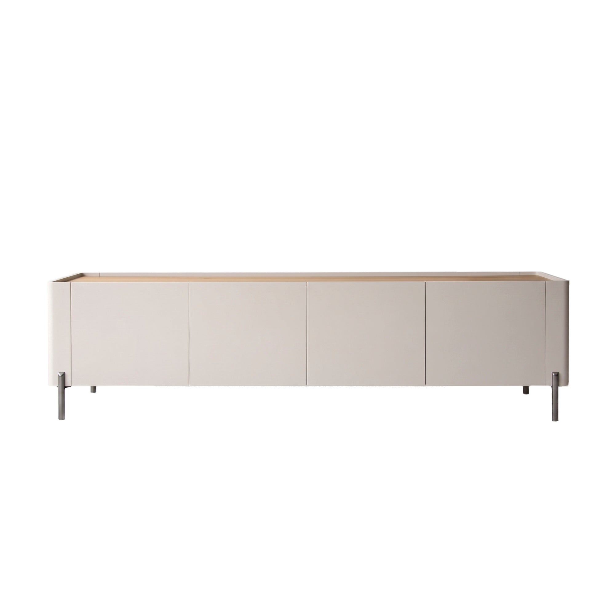 MUEBLE TV ARENA MATE Y ROBLE NATURAL