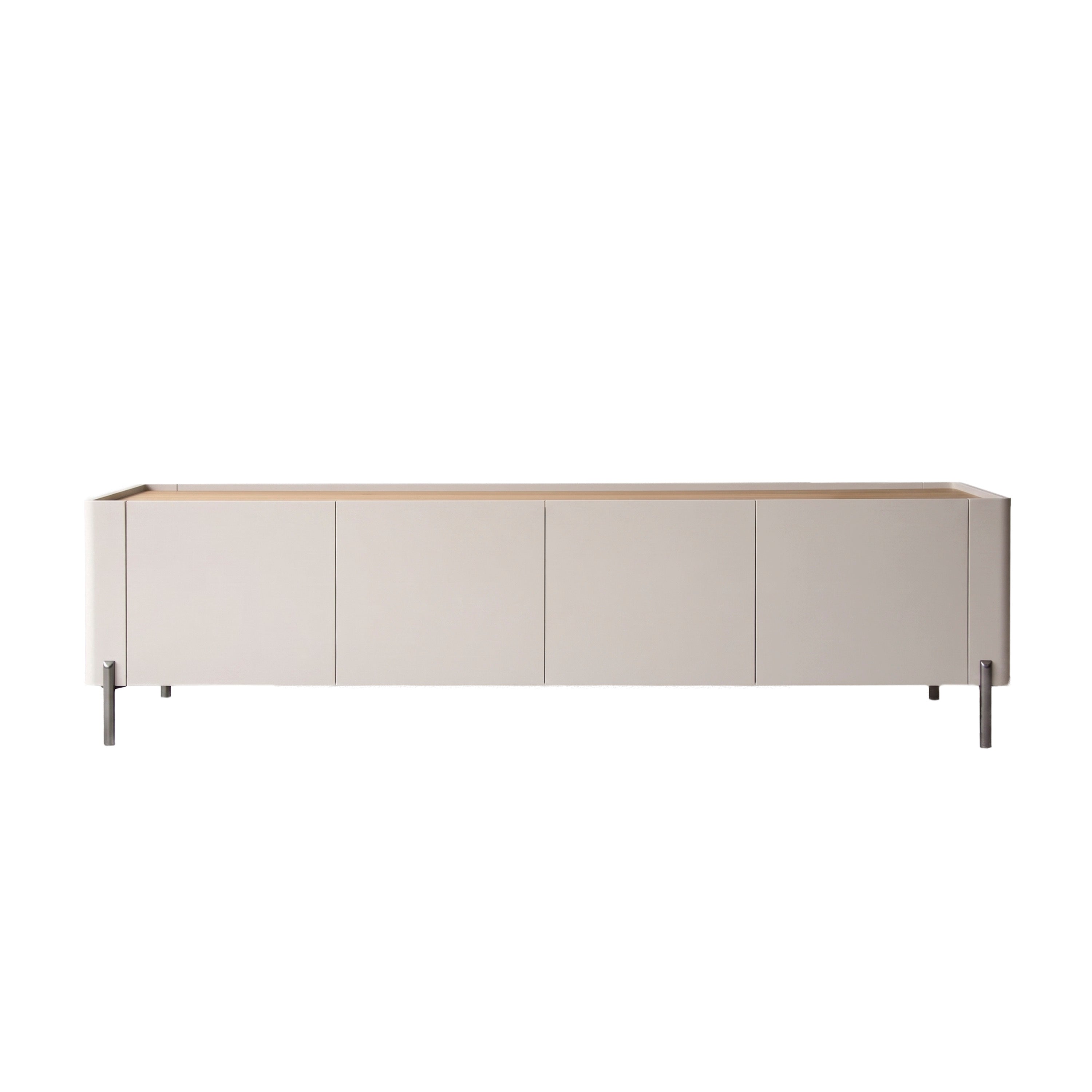 MUEBLE TV ARENA MATE Y ROBLE NATURAL